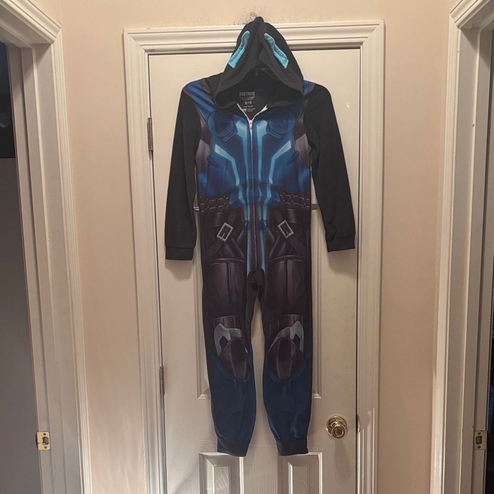 Kids Blue Fortnite Pajamas